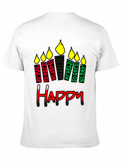 Kwanzaa Happy Candle T-Shirt