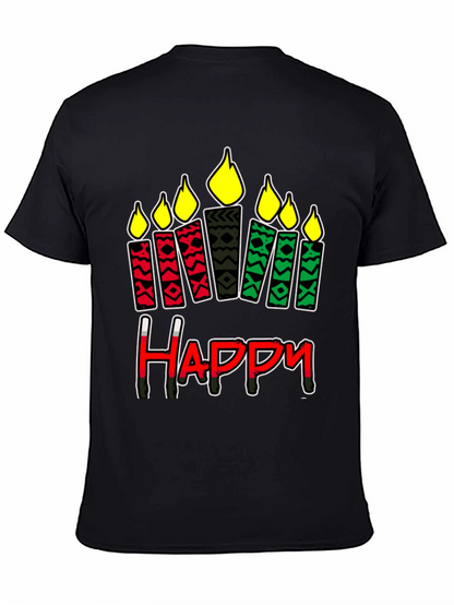 Kwanzaa Happy Candle T-Shirt