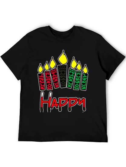 Kwanzaa Happy Candle T-Shirt