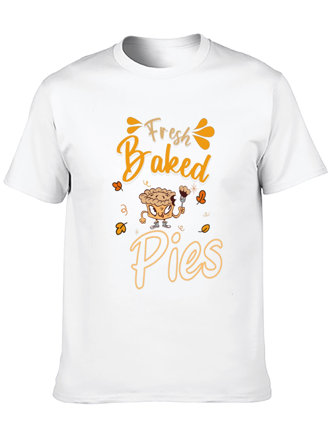 Fresh Baked Pies Graphic Tee - Funny Thanksgiving T-Shirt