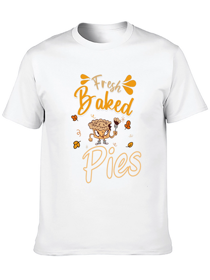 Fresh Baked Pies Graphic Tee - Funny Thanksgiving T-Shirt