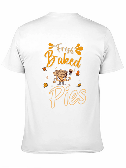 Fresh Baked Pies Graphic Tee - Funny Thanksgiving T-Shirt