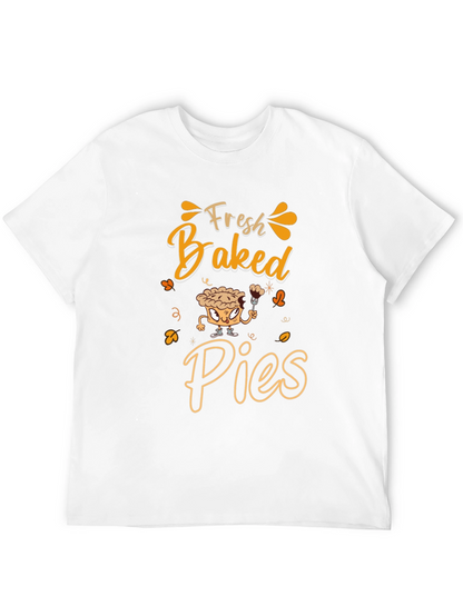 Fresh Baked Pies Graphic Tee - Funny Thanksgiving T-Shirt