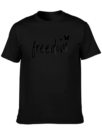 Freedom Graphic Tee - Soft Cotton Blend