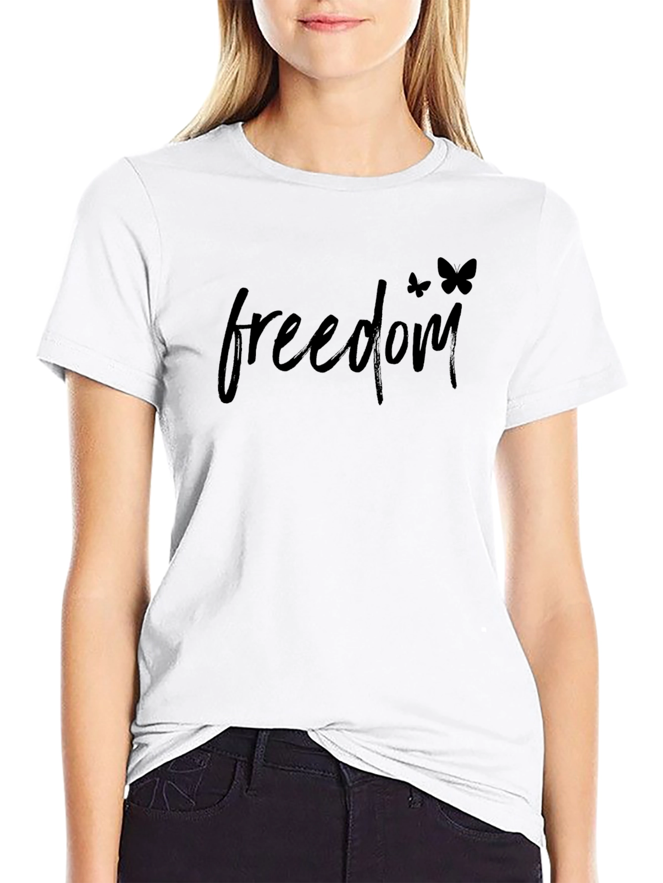 Freedom Graphic Tee - Soft Cotton Blend