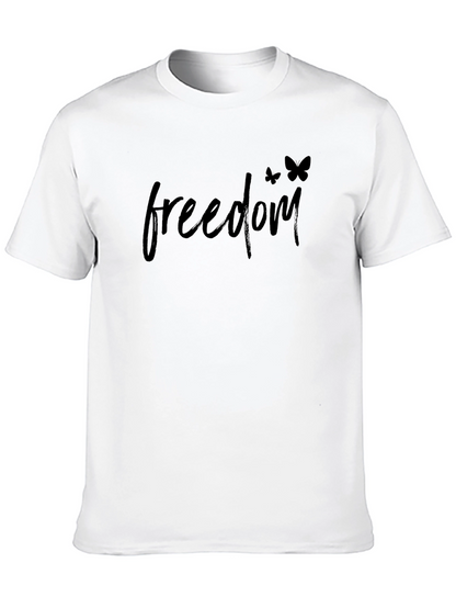 Freedom Graphic Tee - Soft Cotton Blend