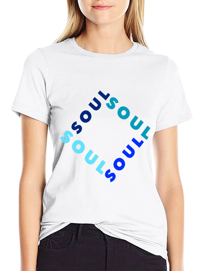 Soul Graphic Print Mens Black T-Shirt