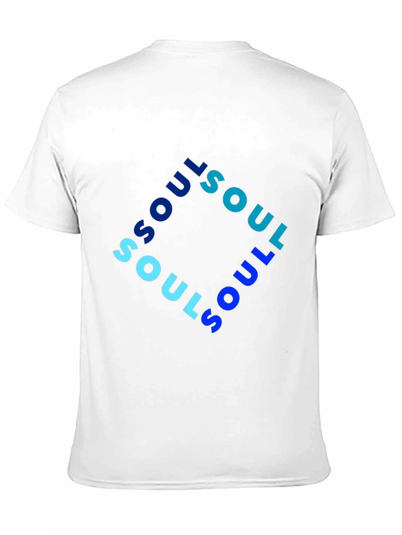 Soul Graphic Print Mens Black T-Shirt