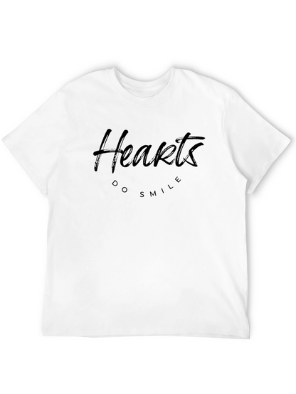 Hearts Do Smile Graphic Print Tee