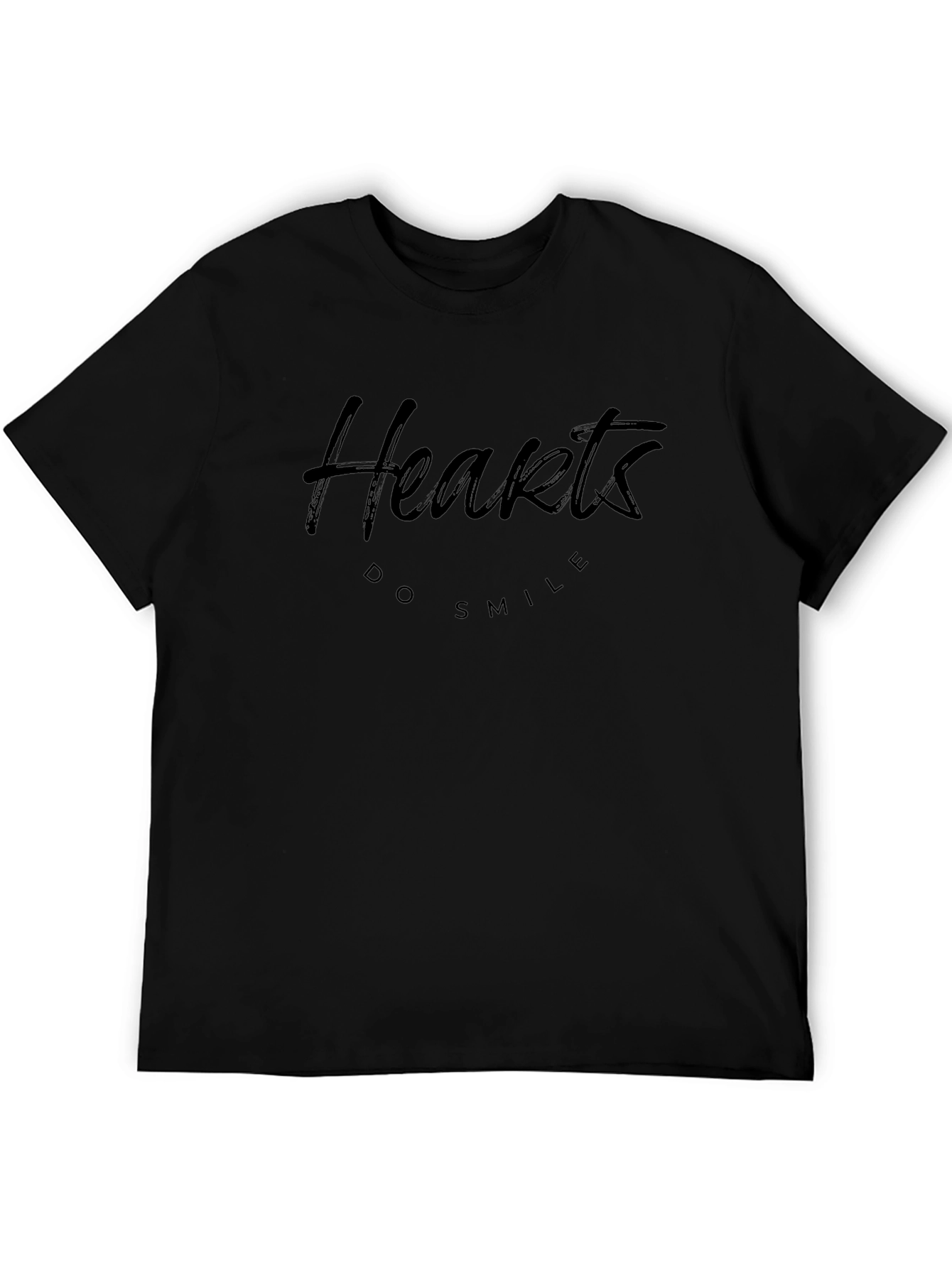 Hearts Do Smile Graphic Print Tee
