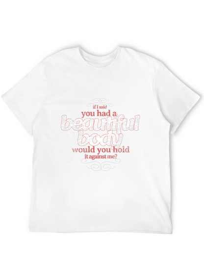 Beautiful Body Slogan Graphic Tee