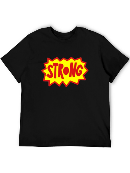 Strong Graphic Tee - Bold Statement Shirt