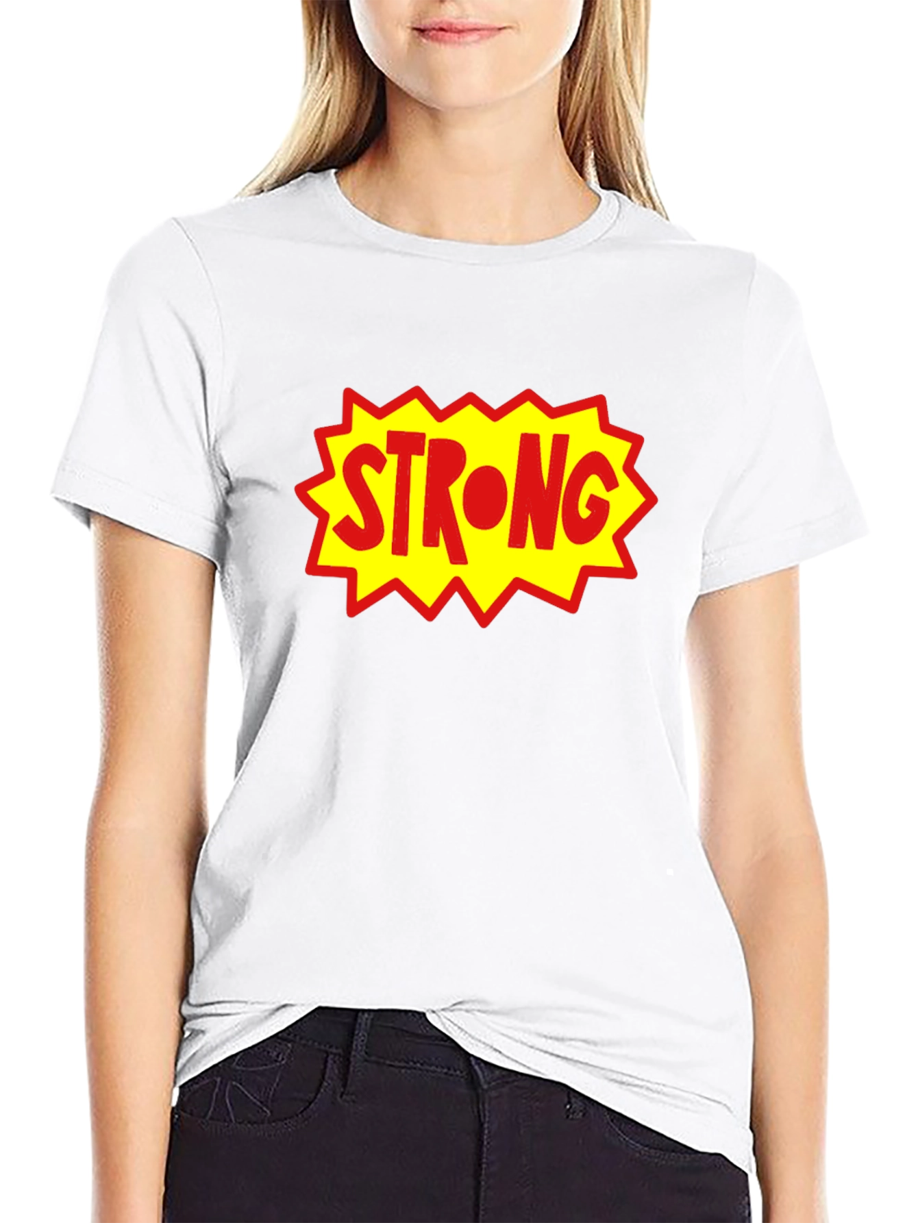 Strong Graphic Tee - Bold Statement Shirt