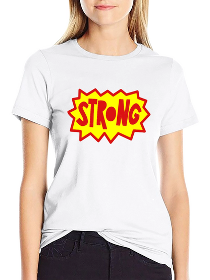 Strong Graphic Tee - Bold Statement Shirt