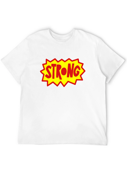 Strong Graphic Tee - Bold Statement Shirt