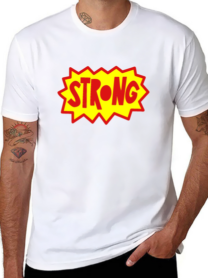 Strong Graphic Tee - Bold Statement Shirt