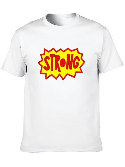 Strong Graphic Tee - Bold Statement Shirt