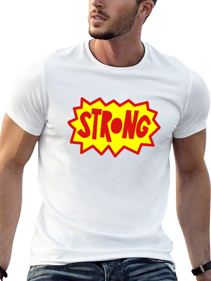 Strong Graphic Tee - Bold Statement Shirt
