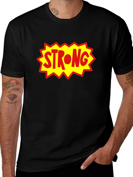 Strong Graphic Tee - Bold Statement Shirt