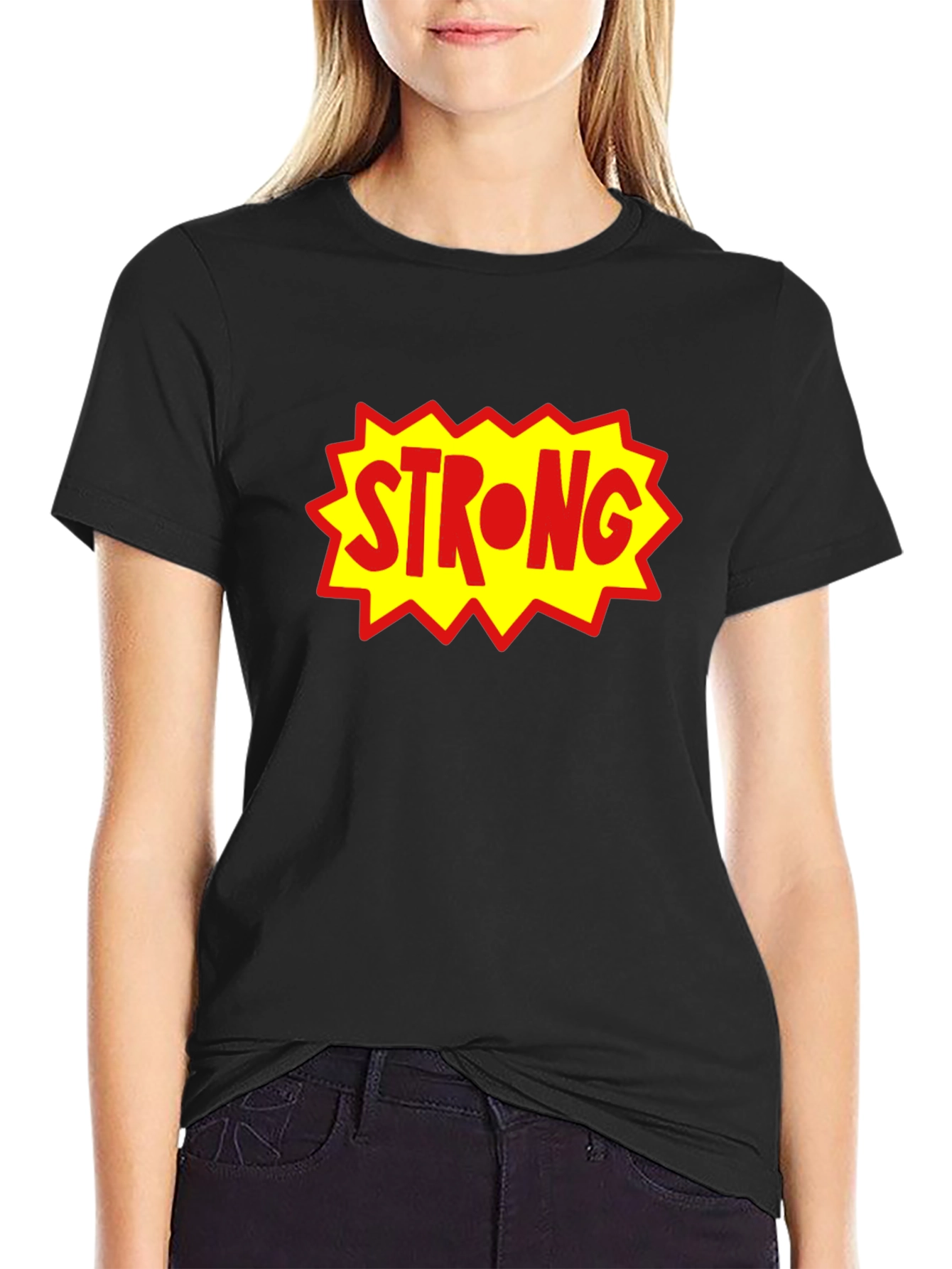 Strong Graphic Tee - Bold Statement Shirt