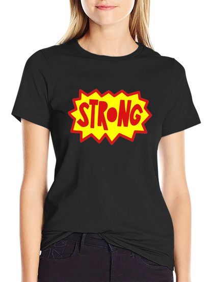 Strong Graphic Tee - Bold Statement Shirt