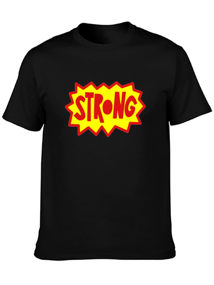 Strong Graphic Tee - Bold Statement Shirt