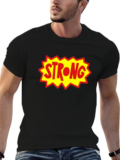 Strong Graphic Tee - Bold Statement Shirt