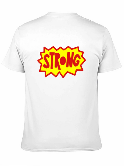 Strong Graphic Tee - Bold Statement Shirt