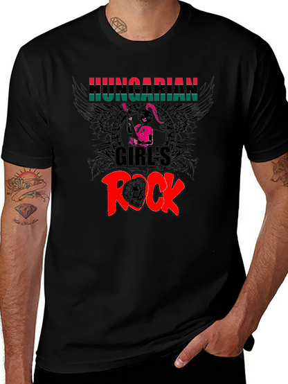 Hungarian Girls Rock T-Shirt - Black Tee