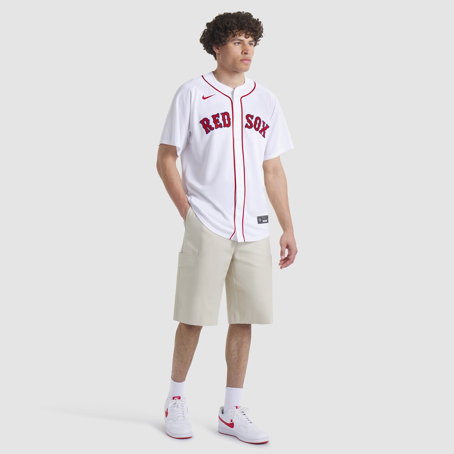 Boston Red Sox Nike Home Limited Jersey - White