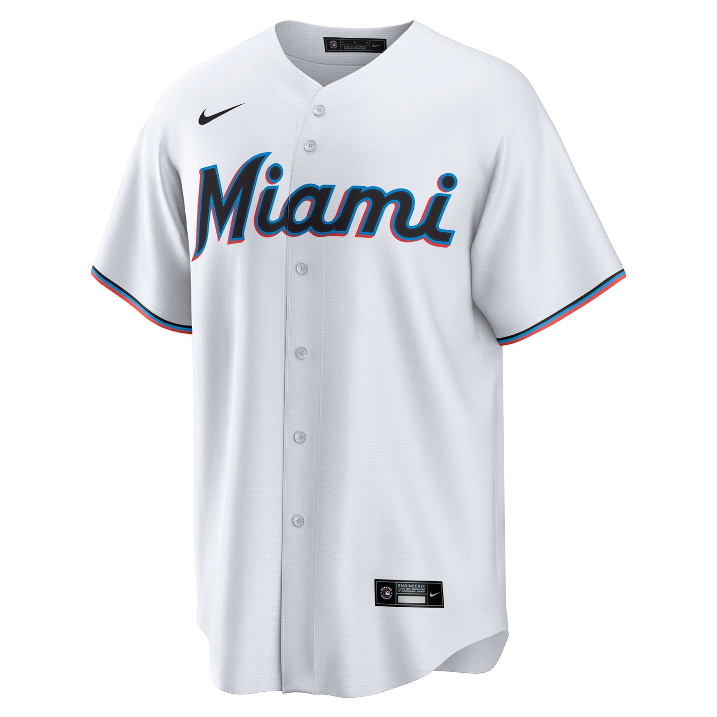 Miami Marlins Nike Home 2025 Jackie Robinson Day Replica Jersey - White