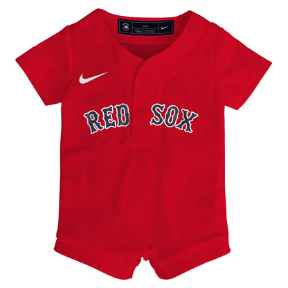 Boston Red Sox Nike Infant Alternate Replica Romper Jersey - Red