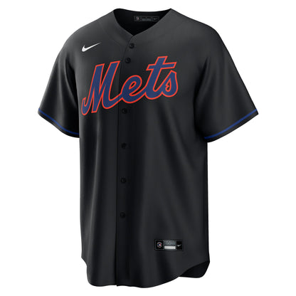 Brandon Nimmo New York Mets Nike Alternate Replica Jersey - Black