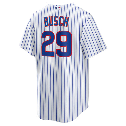 Michael Busch Chicago Cubs Nike Home Replica Jersey - White