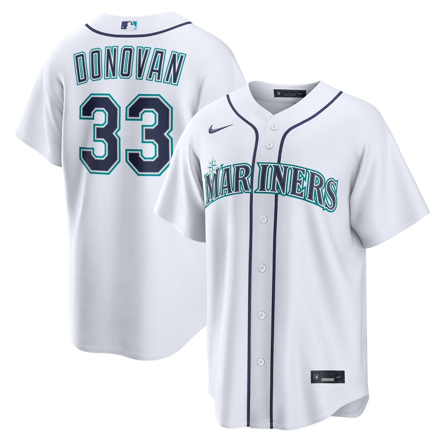 Brendan Donovan Seattle Mariners Nike Home Replica Jersey - White