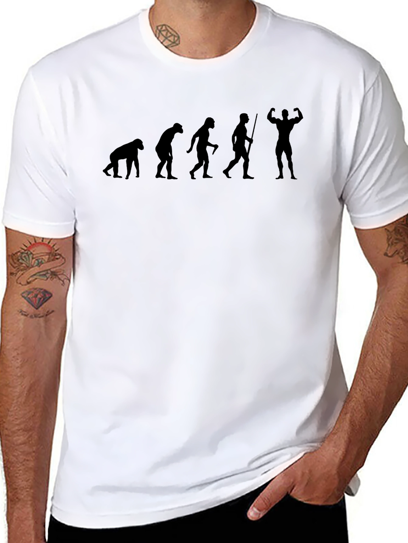 Evolution Bodybuilding Black T-Shirt