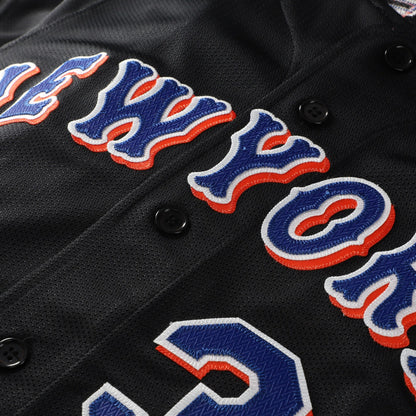 Mike Piazza New York Mets Mitchell &amp;amp; Ness Big &amp;amp; Tall Cooperstown Mesh Batting Practice Jersey - Black
