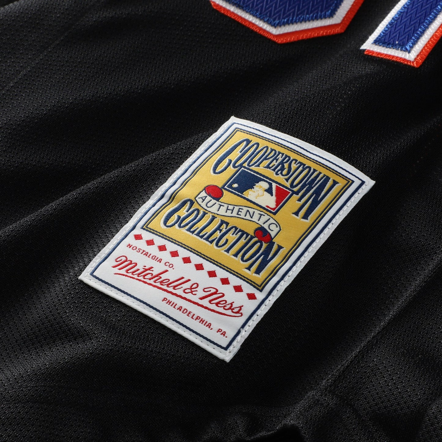 Mike Piazza New York Mets Mitchell &amp;amp; Ness Big &amp;amp; Tall Cooperstown Mesh Batting Practice Jersey - Black