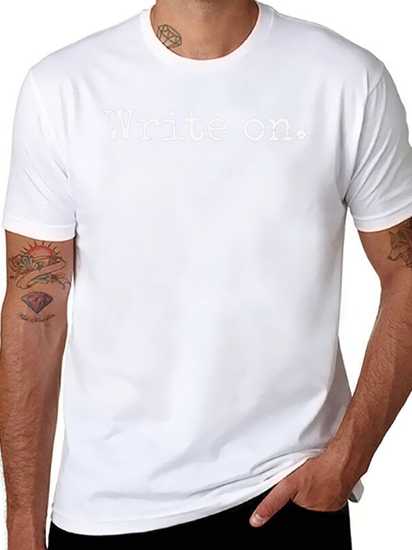 Write On Graphic T-Shirt