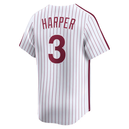 Bryce Harper Philadelphia Phillies Nike Cooperstown Collection Limited Jersey - White