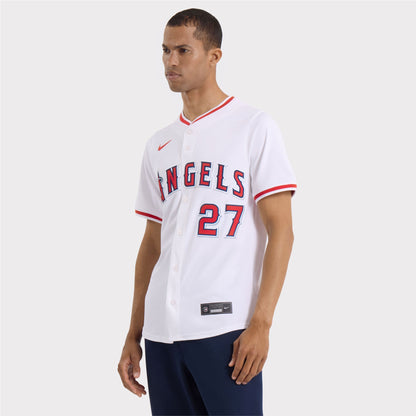 Mike Trout Los Angeles Angels Nike Home Limited Player Jersey - White