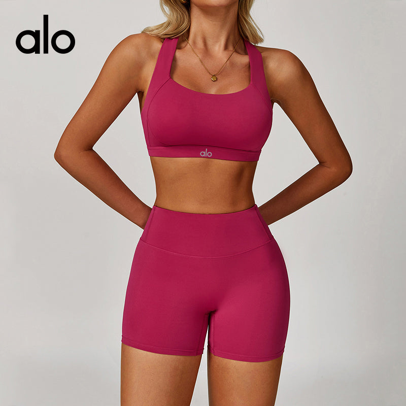Aloyoga Cloud Sensation Tight Yoga Tank Top Sports Bra Anti-Shock Pilates Tank Top