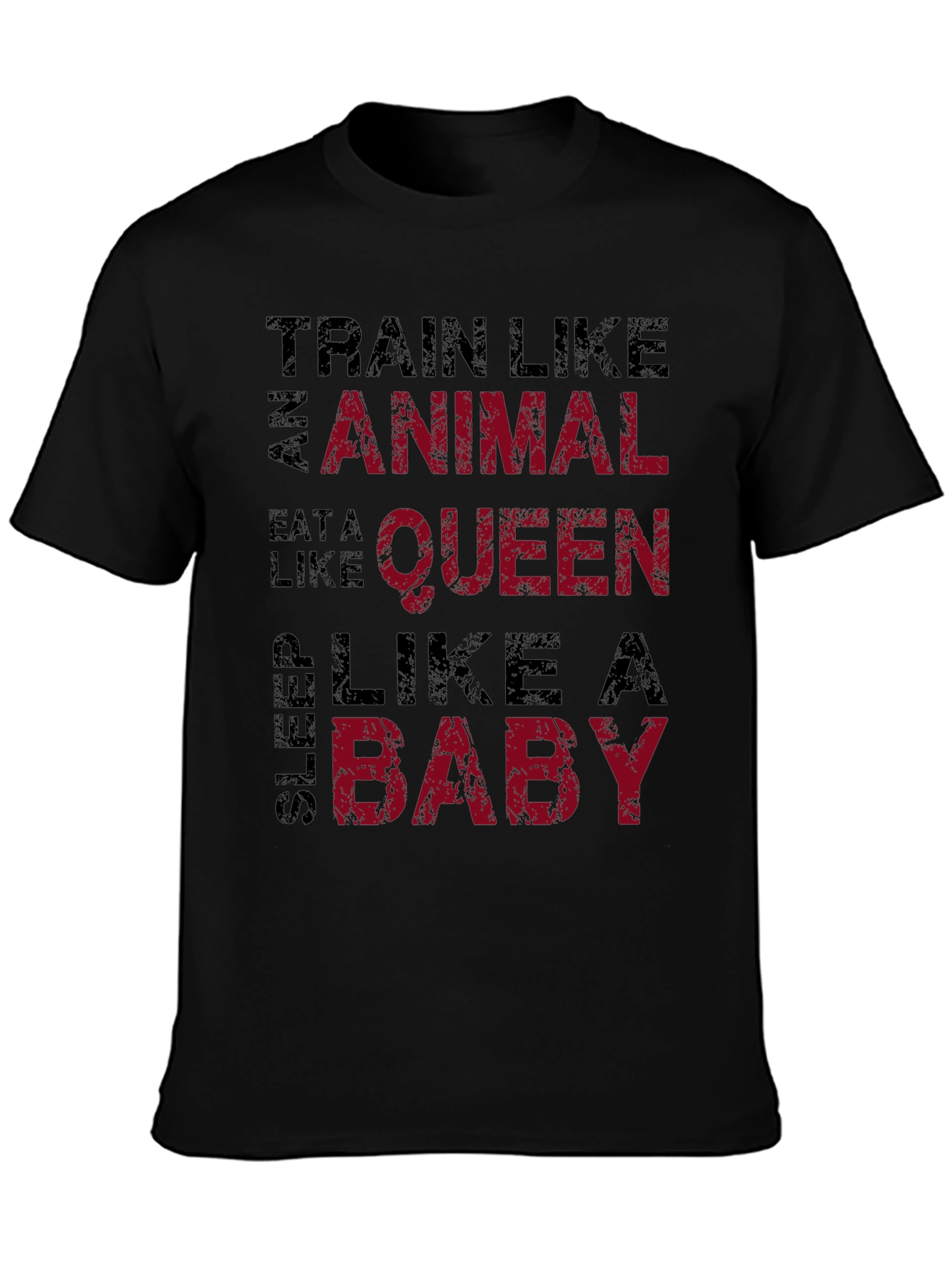 Train Like an Animal Funny Workout T-Shirt