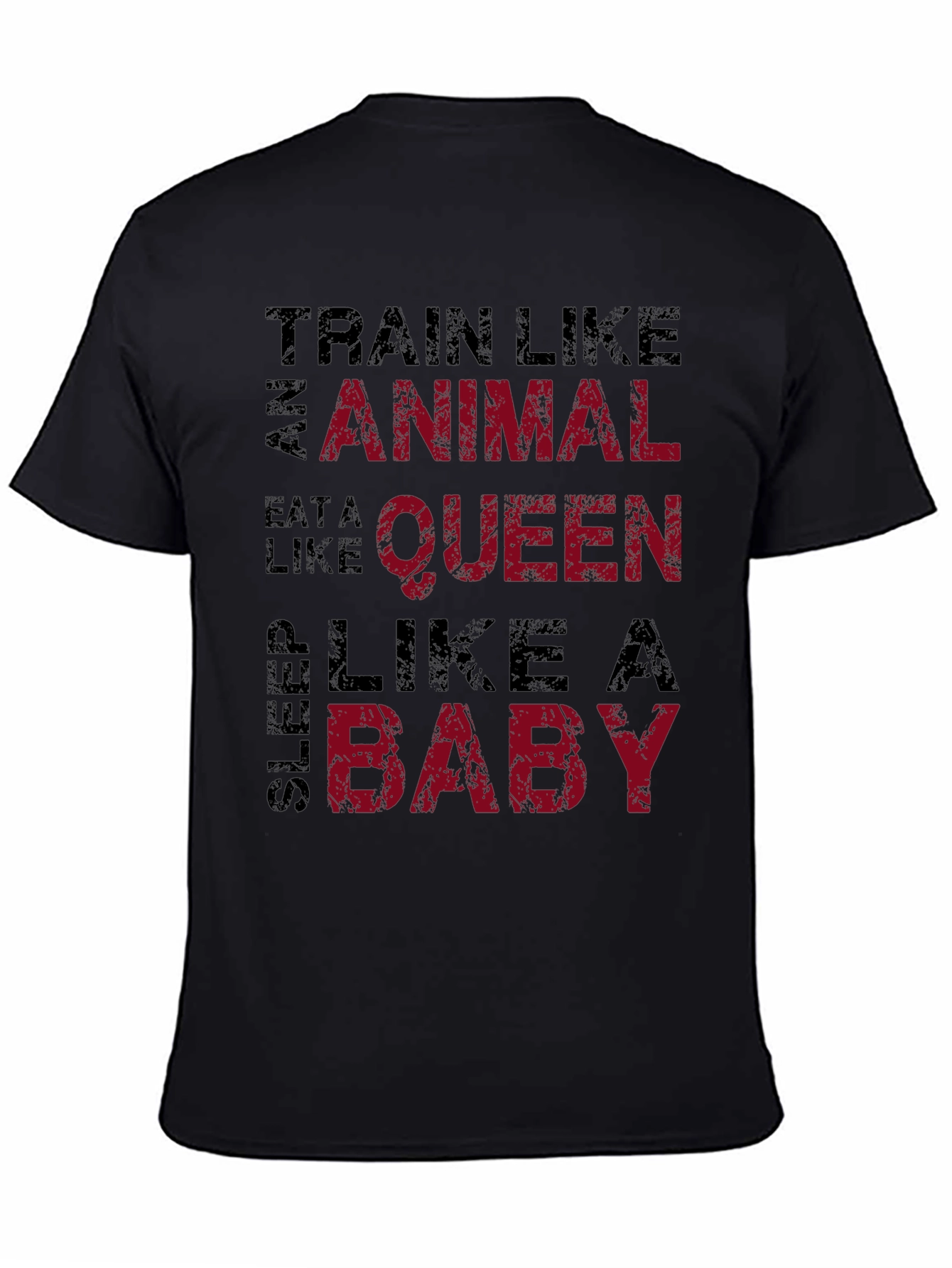 Train Like an Animal Funny Workout T-Shirt