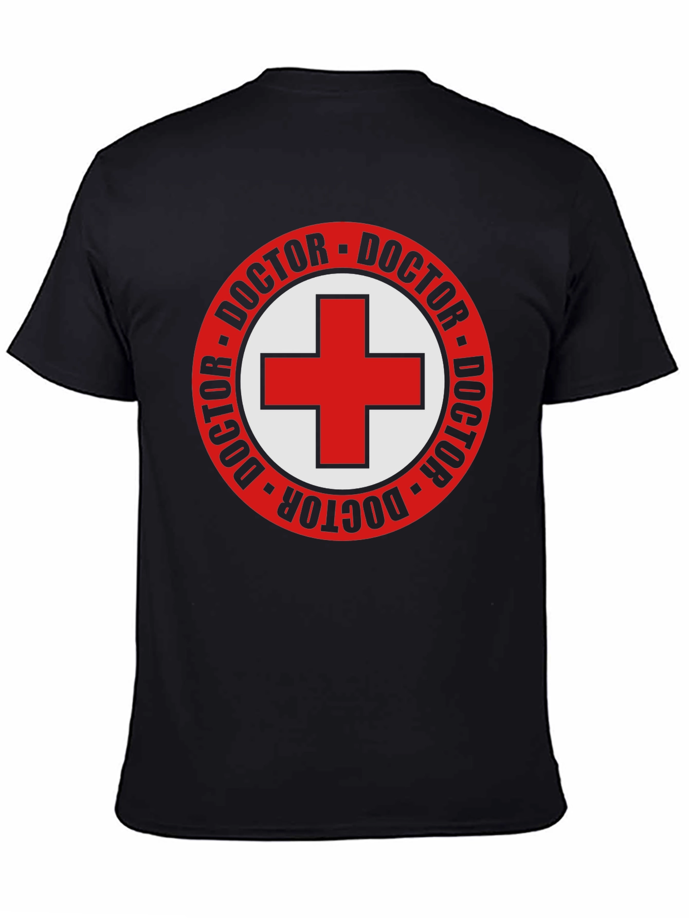 Doctor Symbol Black T-Shirt