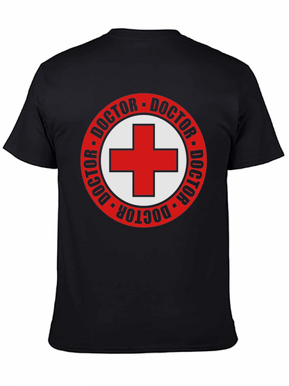 Doctor Symbol Black T-Shirt