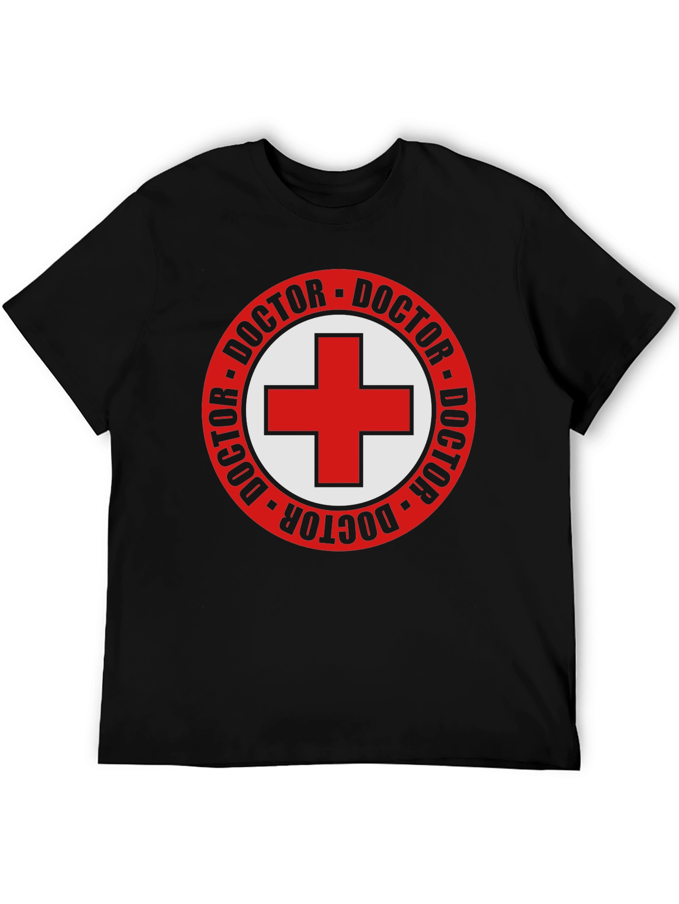 Doctor Symbol Black T-Shirt