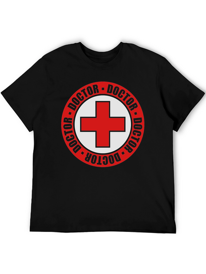Doctor Symbol Black T-Shirt
