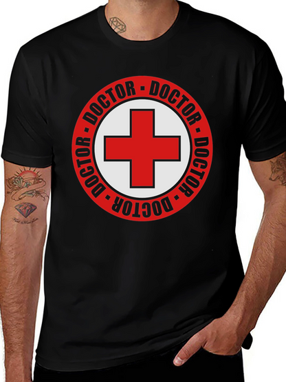 Doctor Symbol Black T-Shirt