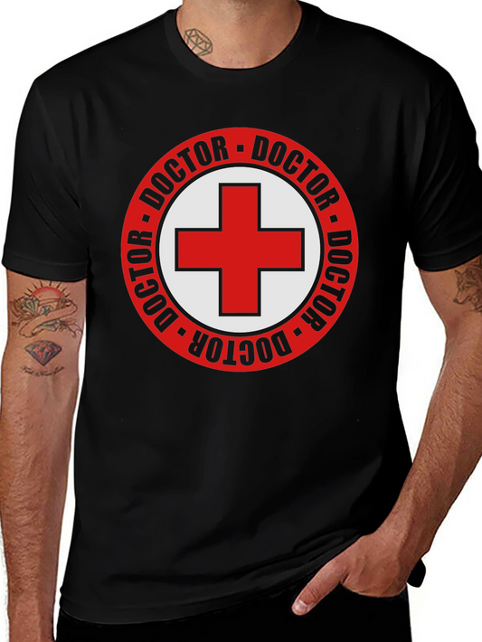 Doctor Symbol Black T-Shirt